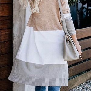 Long cardigan sweater